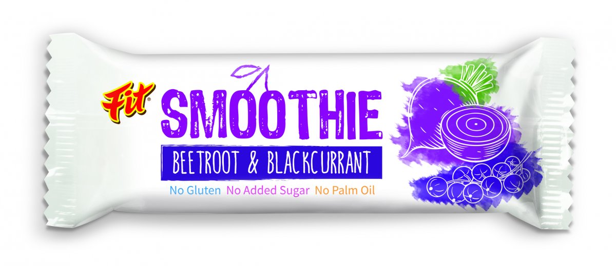 FIT SMOOTHIE BAR with black currant and beetroot