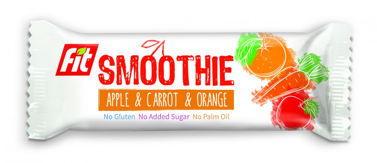 FIT SMOOTHIE BAR with apple, carrot and orange