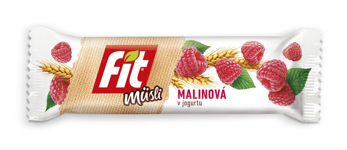 Fit müsli tyčinka Malinová v jogurtu