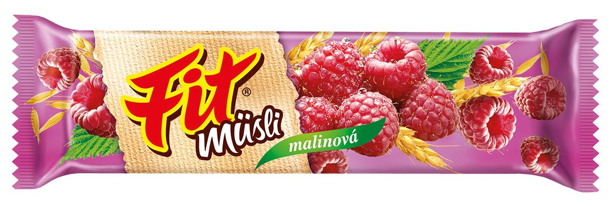 Fit müsli tyčinka Malinová