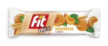 Fit müsli bar apricot in yoghurt
