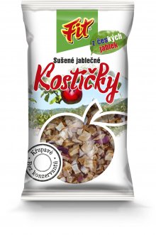 Sušené jablečné kostičky